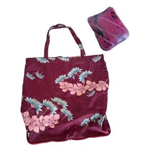 Mimco Packable Travel Tote Bag folding